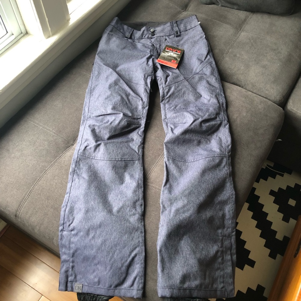 Dakine Denim Snow Pants S BNWT